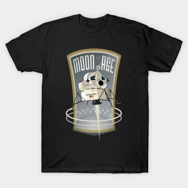 Children of the Moon Age T-Shirt by Midcenturydave